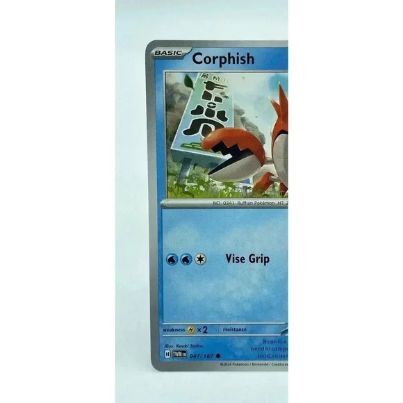 Corphish 047/167 S&V: Twilight Masquerade Non-Holo Pokémon TCG Mint Unplayed - Picture 2 of 6